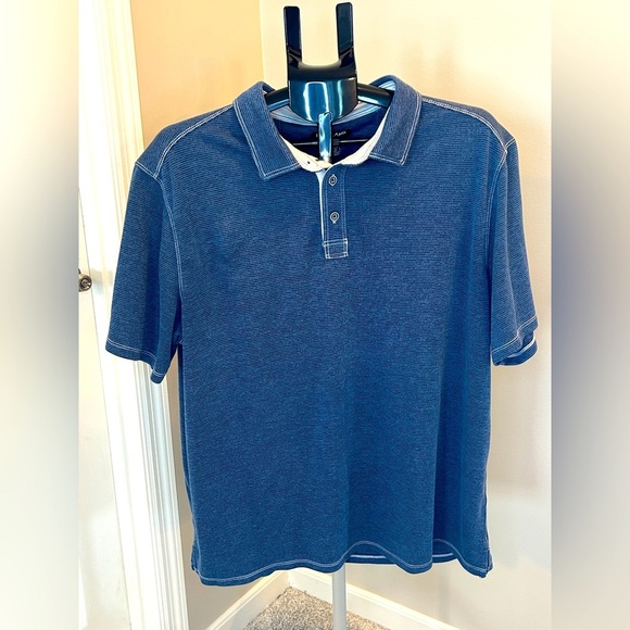 Kirkland Signature Men's Blue Polo Shirt XL - Picture 1 of 2